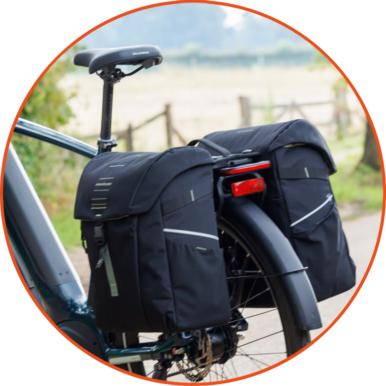 Podwójna sakwa rowerowa New Looxs Vigo Double 40L MIK 2.0